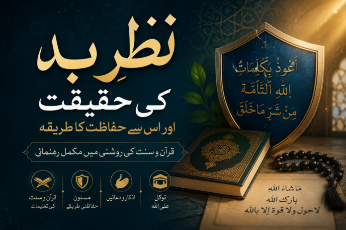 نظرِ بد کی حقیقت اور اس سے حفاظت کا طریقہ